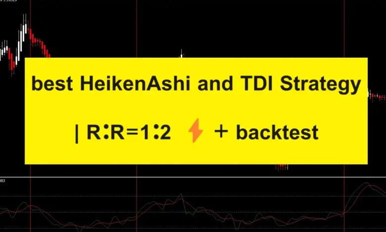 best HeikenAshi and TDI Strategy | R:R=1:2 ⚡​+ backtest